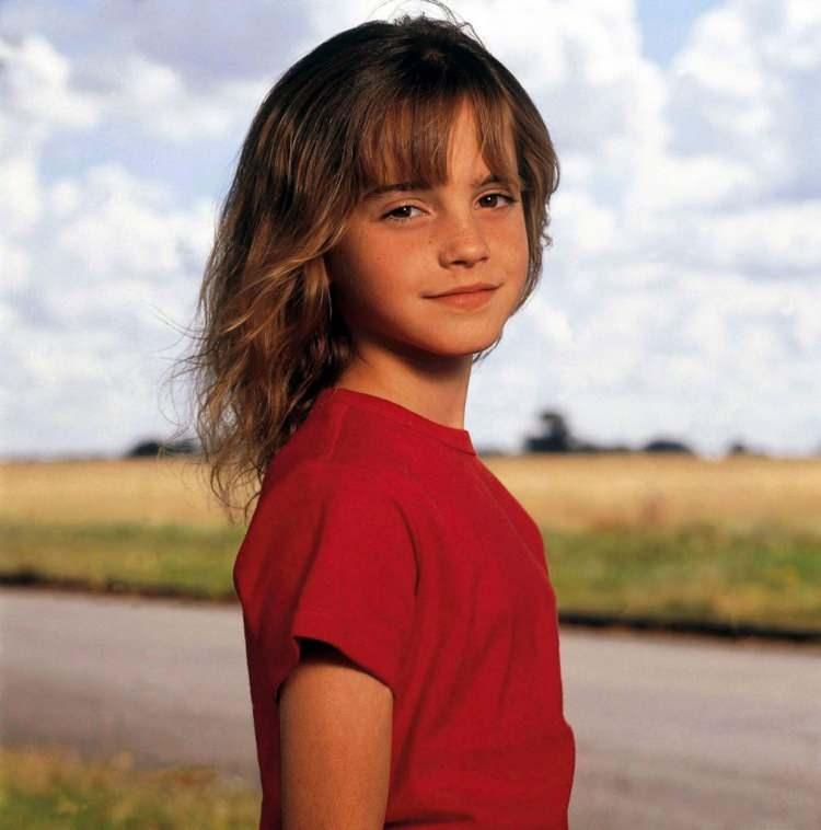 <p>Emma Watson'un küçüklüğü</p>
