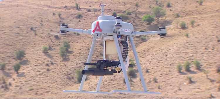 Silahlı drone Songar'a "Yerli Malı Belgesi"