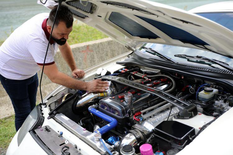 126 bin liraya aldığı spor aracı 700 bin liraya modifiye etti
