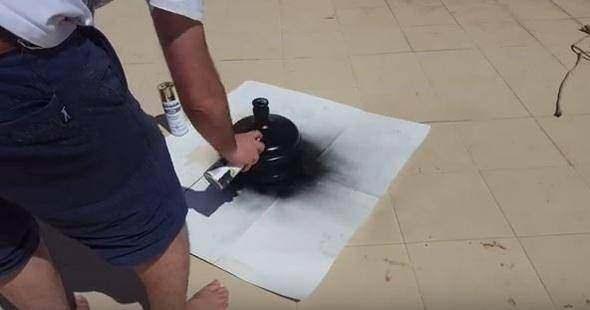 <p>Boyama işlemiyle siyah bir görüntü alıyor.</p>
