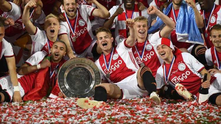 <p>Ajax (Hollanda)</p>
<p>Şampiyonluk sayısı: 34</p>