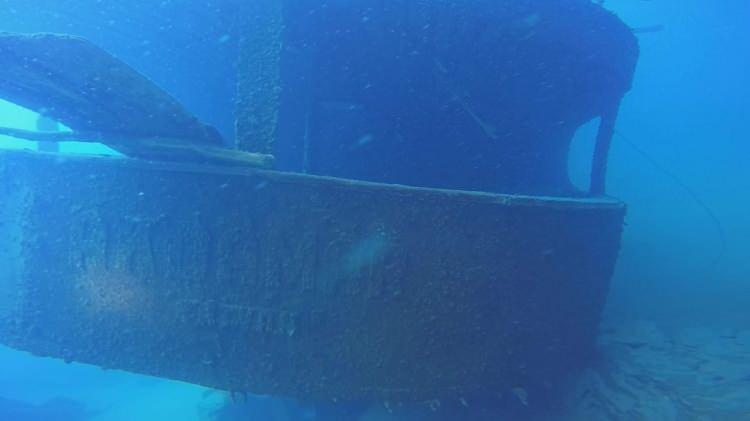 <p>Dalış Eğitmeni Ök, "2017 yılında ilk defa Sualtı Görüntü Yönetmeni Tahsin Ceylan ile birlikte görüntülediğimiz Rus batığını bu sefer içini görüntülemek için daldık. </p>