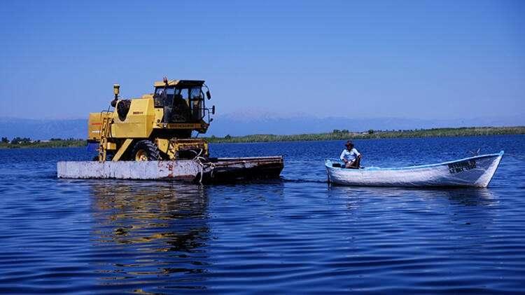 <p>Türkiye'nin en büyük tatlı su gölü, 650 kilometrekare yüzölçümüne sahip Beyşehir Gölü'nde, irili ufaklı 33 ada bulunuyor. Bu adalardan halk arasında 'Çeçen Adası' olarak bilinen Yeltenli Adası'nda ise tarım faaliyetleri de yapılabiliyor.</p>

<p> </p>
