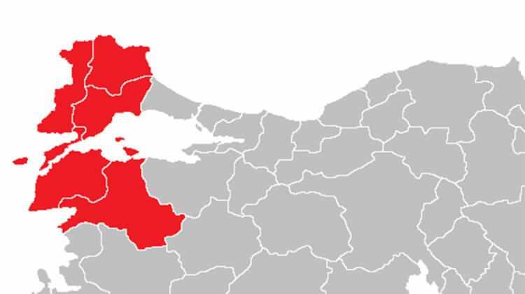 <p><strong>BATI MARMARA </strong></p>

<p>Sağlık Bakanlığı'nın geçtiği verilere göre Batı Marmara'da 11 yeni vaka görüldü</p>
