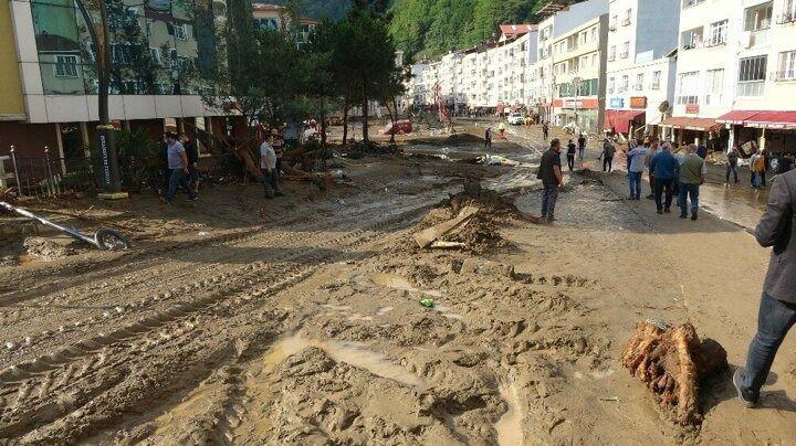 <p>"O şekilde bekledik geçsin diye. Arabamız gitti. Eşimde arabanın içinde gidiyordu zor kurtardık. Yağmur birden bastırdı. Evim birinci kattaydı kütükler pencereyi kıracak diye korktuk."</p>
