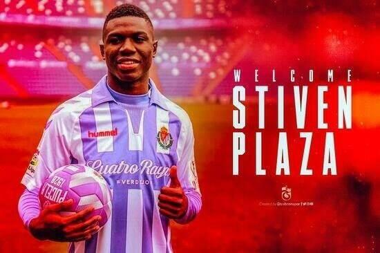 <p>STIVEN PLAZA</p>

<p>Eski Takımı: Real Valladolid<br />
Yeni Takımı: Trabzonspor</p>
