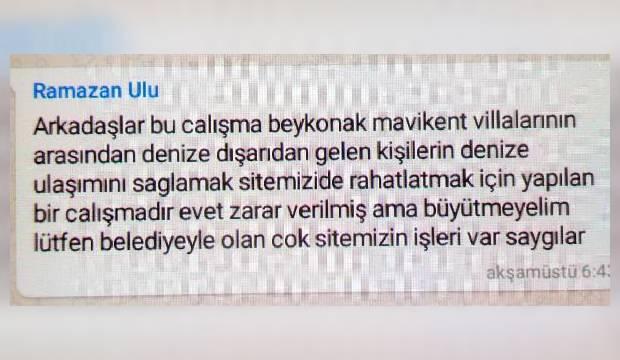 Antalya'da skandal görüntü! 'Büyütmeyelim arkadaşlar'