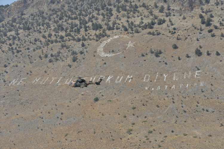 Akdeniz Fırtınası Tatbikatı'ndan yeni kareler