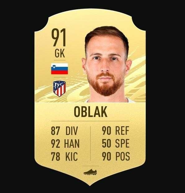<p><strong>JAN OBLAK (91)</strong></p>
