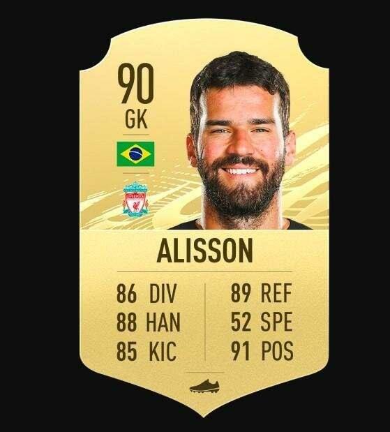 <p><strong>ALISSON BECKER (90)</strong></p>

