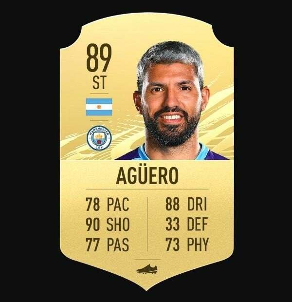<p><strong>SERGIO AGÜERO (89)</strong></p>
