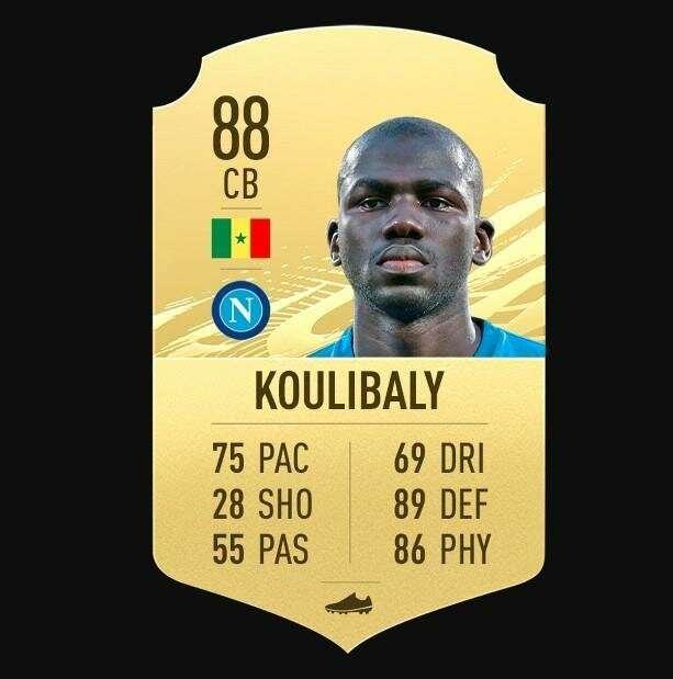 <p><strong>KOULIBALY (88)</strong></p>
