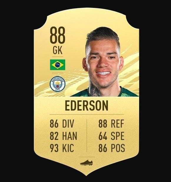 <p><strong>EDERSON (88)</strong></p>
