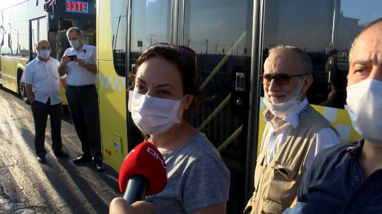 <p>Bir başka yolcu ise, "Oturamadım. Ayakta yolcu çoktu. Denetimleri sıkılaştırsınlar. Hepsi de ayakta yolcu alıyor. Ayakta 30 kişiden fazla insan vardı." şeklinde konuştu.</p>