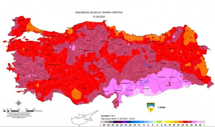 Meteoroloji'den 13 il için sağanak ve gök gürültülü sağanak uyarısı