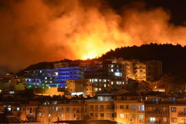 <p>İzmir'in Dikili ilçesinde henüz bilinmeyen bir nedenle zeytinlik ve çamlık alanda yangın çıktı.Yangına müdahale sürüyor.</p>
