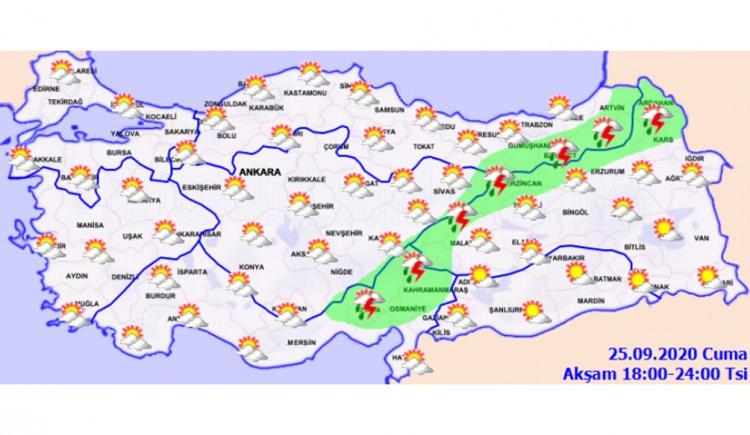 Meteoroloji'den 8 il için uyarı! Kuvvetli sağanak geliyor
