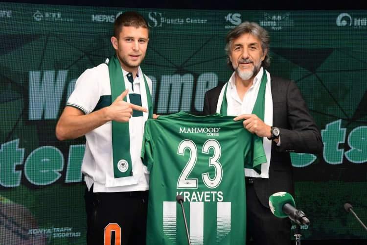 <p>ARTEM KRAVETS</p>

<p>Yeni Takımı: Konyaspor<br />
Eski Takımı: Dinamo Kiev</p>
