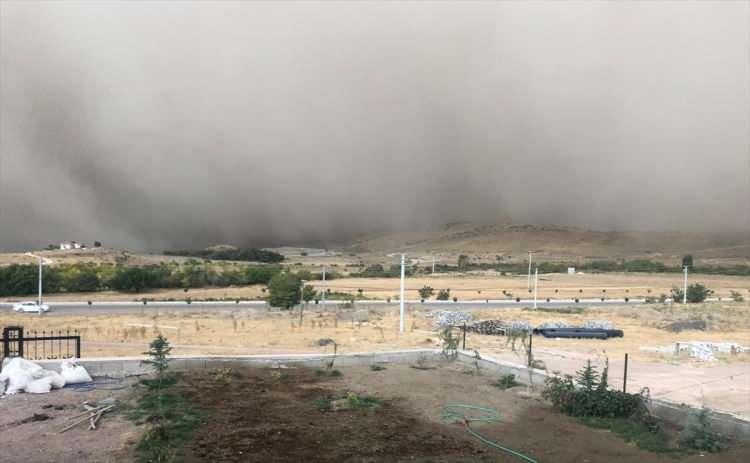 Meteoroloji'den toz fırtınası uyarısı