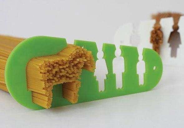 <p>Spagetti için porsiyon ölçer (Soldaki ölçek atlar için)</p>
<p> </p>