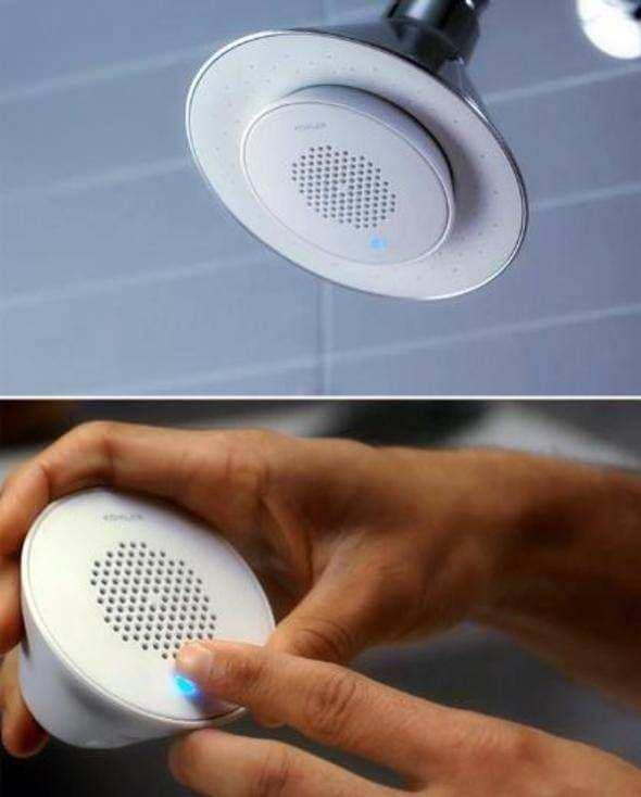 <p>Duş alırken müzik dinlenmesine imkan veren hoparlör</p>
<p> </p>