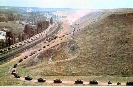 <p>Panzer Bölüğü Hareket Halinde, Fransa Yıl 1940</p>