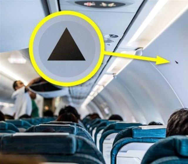 <p>Uçaklardaki bu siyah üçgenin ne anlama geldiğini biliyor musunuz?</p>

<p> </p>
