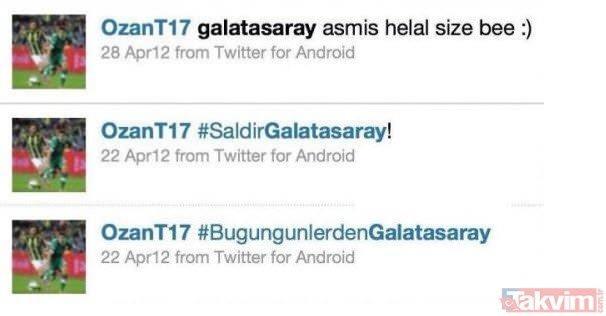 <p>Ozan Tufan'ın attığı tweetler!</p>