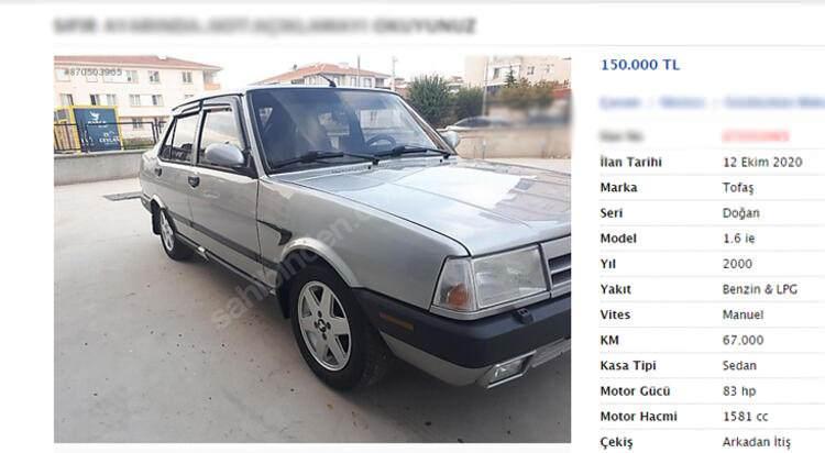 <p>2000 model / 67 bin km/ Fiyatı 150 bin TL</p>

<ul>
</ul>
