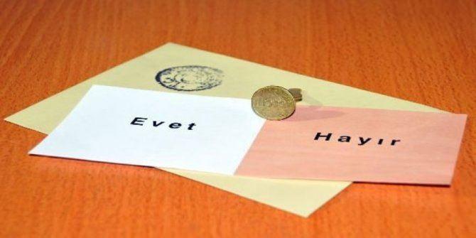 <p><strong>Tarihi halk oylaması</strong><br />
<br />
Türk demokrasi ve siyasi tarihi açısından 16 Nisan 2017’de yapılan halk oylaması tarihi bir niteliğe sahip oldu.</p>
<p>Süreç, Başbakan Binali Yıldırım’ın da aralarında bulunduğu AK Parti milletvekillerinin imzasını taşıyan anayasa değişikliği teklifinin 10 Aralık 2016'da TBMM Başkanlığına sunulmasıyla başladı.</p>
<p>TBMM’de maddelere ilişkin oylamaların ardından Cumhurbaşkanı Recep Tayyip Erdoğan, 10 Şubat 2017'de anayasa değişikliğine ilişkin kanunu onaylayarak, halkoyuna sunulmak üzere yayımlanması için Başbakanlığa gönderdi.</p>