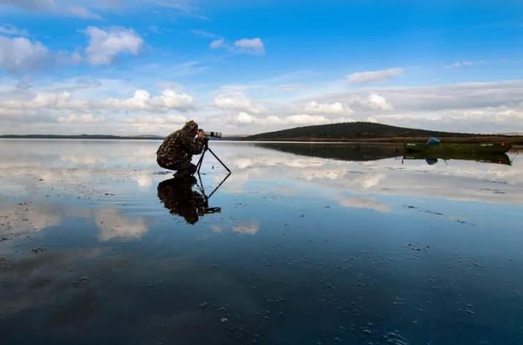 <p>Uluslararası ödüllere sahip olan tanınmış doğa fotoğrafçısı Orhan Turan, Gölyazı'ya gelerek kuşların güzel anlarını fotoğraflıyor.</p>
