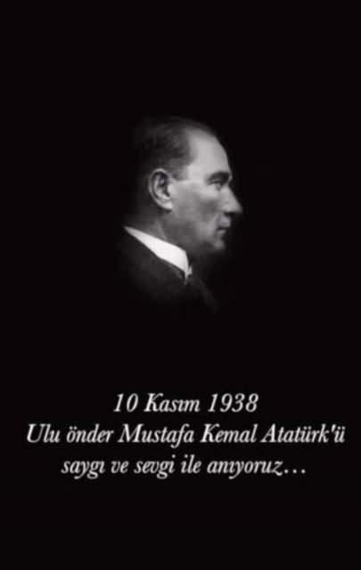 <p>TARKAN</p>

<p>'10 Kasım 1938... Ulu önder Mustafa Kemal Atatürk’ü saygı ve sevgiyle anıyoruz...'</p>
