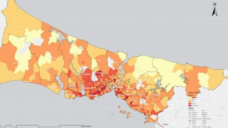 <p>İstanbul Kalkınma Ajansı tarafından desteklenen ve İBB iştiraklerinden BİMTAŞ’ın yürüttüğü “COVID-19 ile Mücadele Kapsamında İstanbul Kırılganlık Haritası” projesi sonuçlandı.</p>

<p> </p>

<ul>
</ul>

<p>Dört ana başlık ve yirmi iki alt başlık halinde haritalar oluşturuldu. Haritaların oluşturulması için kullanılan alt başlıklar eşit ağırlıklı endeks modeli ile hesaplanıp ana başlıkların oluşmasına katkı sağladı. Ayrıca alt başlıklar da kendi aralarında endeks skorları hesaplanıp haritalandırıldı.</p>
