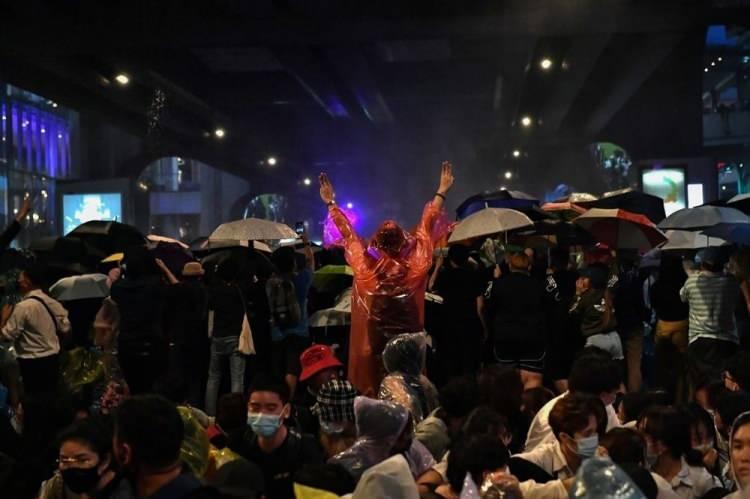 <p>Tayland'da hükümet karşıtı protesto</p>