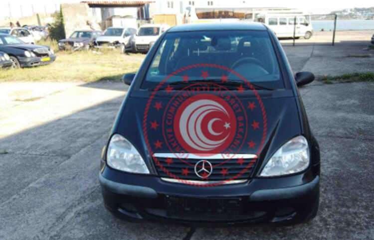 <p>2002 MERCEDES A 140 / İhale fiyatı: 87.000 TL</p>

<ul>
</ul>
