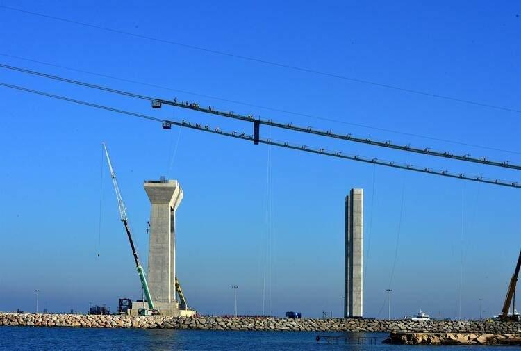 <p>K&ouml;pr&uuml; tamamlandığında, d&uuml;nyanın en &ouml;nemli ulaşım noktalarından biri olacak.</p>

<p>&nbsp;</p>
