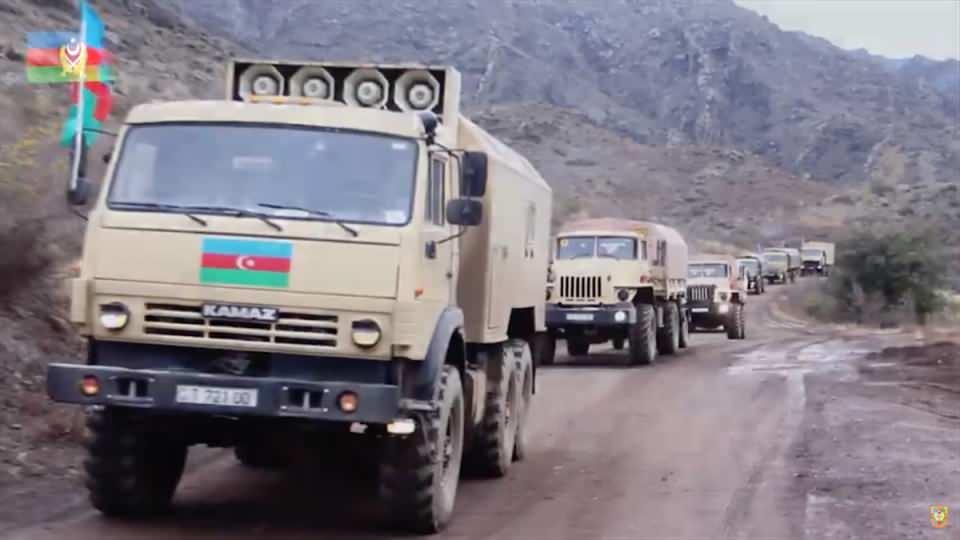 <p>Azerbaycan Savunma Bakanlığı, 28 yıl sonra Ermenistan'ın işgalinden kurtarılan Laçın bölgesinin görüntülerini yayınladı.</p>

