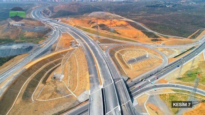 <p>Kuzey Marmara Otoyolu, dünyanın en büyük havalimanlarından İstanbul Havalimanı'na ulaşan en önemli kara yolu konumunda bulunuyor.</p>
