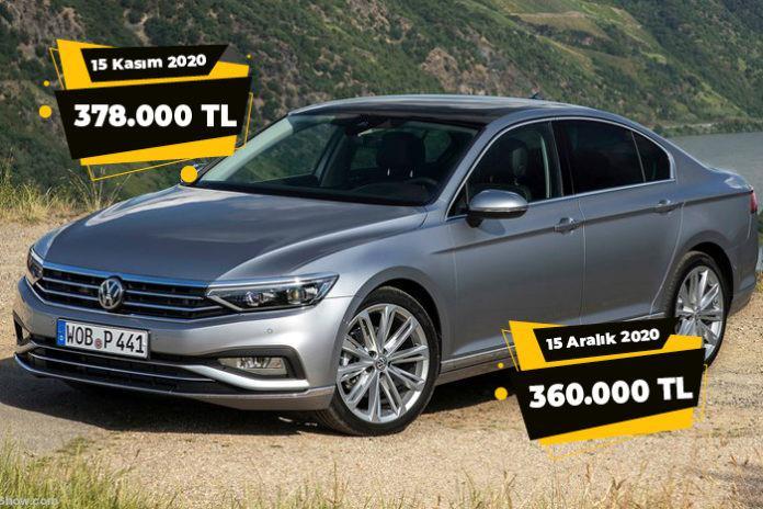 <p>Volkswagen Passat 1.6 TDi Otomatik, bir önceki ayara göre yüzde 5 düşüş gösterdi.</p>
