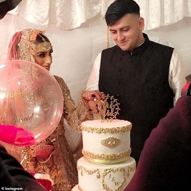 <p>Hunaid Khan ile nikah masasına oturan Wailyha Malik'in düğününü polis bastı.</p>
