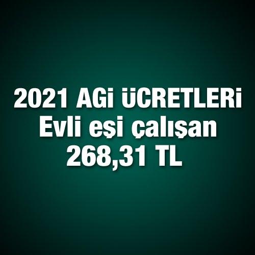 <p>Evli eşi çalışan 268,31 TL</p>