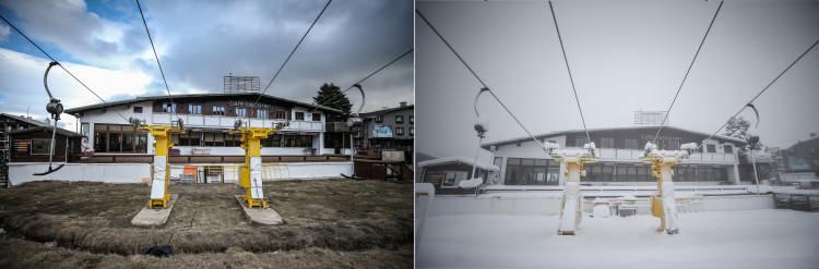 <p>Gece boyu yağan kar yağışı g&uuml;nd&uuml;z de devam ederken kar kalınlığı 40 santimetreye ulaştı.</p>
