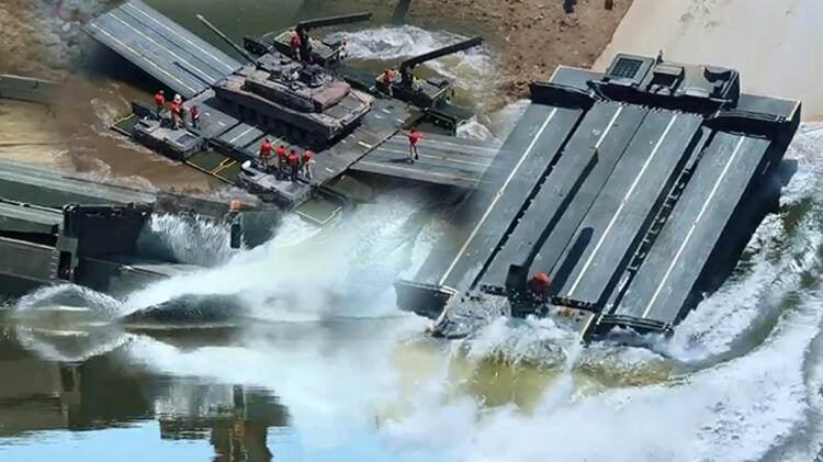 Türk mühendisler yaptı! Dev tankı sırtında taşıdı