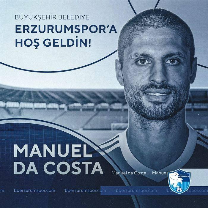 <p>Manuel Da Costa - ERZURUMSPOR</p>