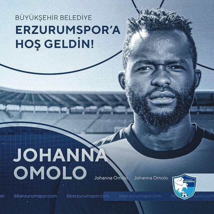 <p>Johanna Omolo - ERZURUMSPOR</p>
