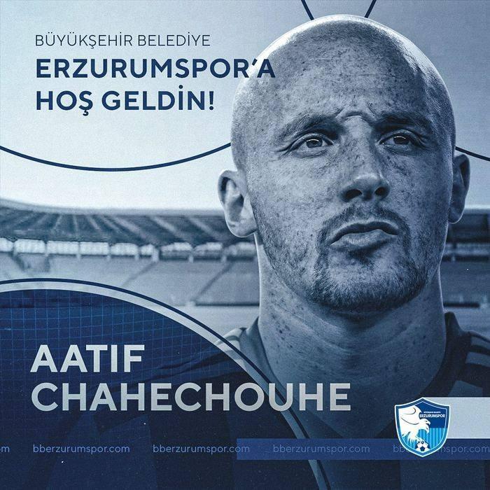 <p>Atıf Chahechouhe - ERZURUMSPOR</p>