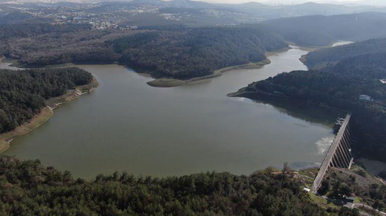 <p> İstanbul'un önemli barajlarından Elmalı barajında su seviyesi yükselirken doluluk oranı yüzde 45.31 olarak ölçüldü.  Elmalı barajındaki son durum havadan görüntülendi.</p>

<p> </p>
