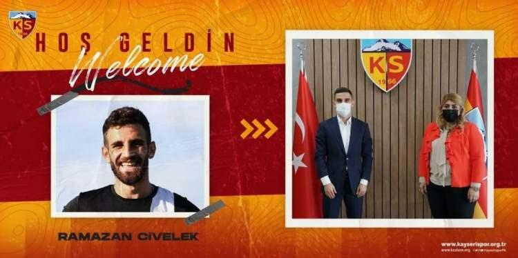 <p>RAMAZAN CİVELEK</p>
<p>Yeni Takımı: Kayserispor<br />
Eski Takımı: Karagümrük</p>