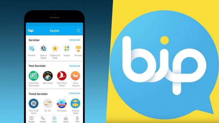 <p>BiP</p>

<p>Türk mühendisleri tarafından geliştirilen uygulama ile metin mesajı dışında sesli ve görüntülü görüşme, belge gönderip alma ve benzeri birçok işlem yapılabiliyor. Tüm iletişimin şifreli bir şekilde taşındığı BiP'in verileri, Türkiye'deki veri merkezlerinde tutuluyor. Uygulama, Whatsapp'la ilgili gelişmelerin ardından Türkiye'deki kullanıcılardan yoğun ilgi görüyor.</p>
