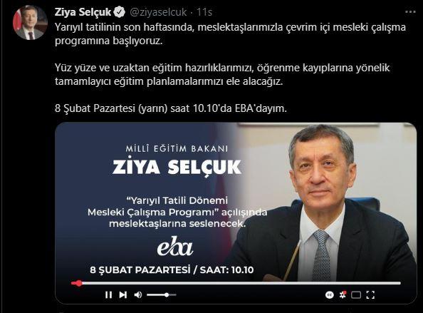 Milli Eğitim Bakanlığı açıkladı: Bugün başlayacak